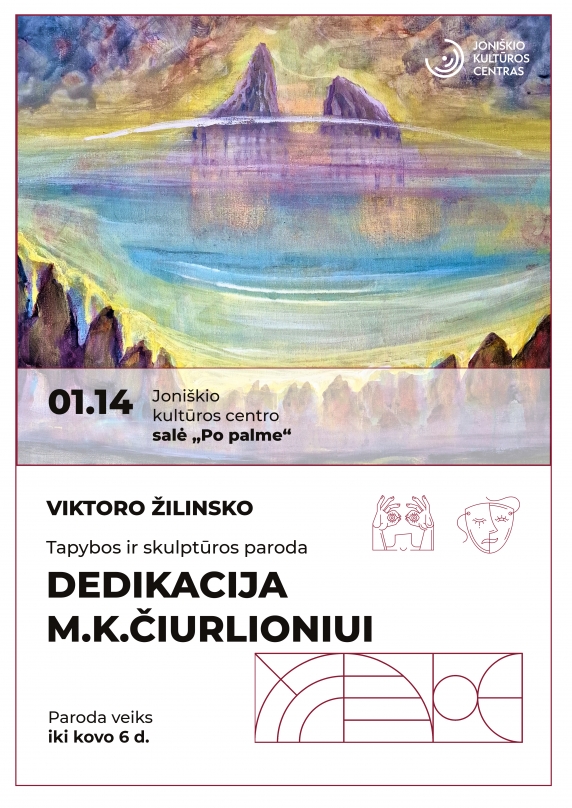 Tapybos ir skulptūros paroda DEDIKACIJA M.K. ČIURLIONIUI