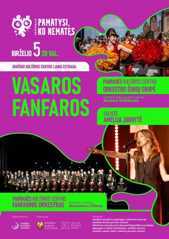 Festivalio „Pamatysi, ko nematęs“ atidarymo koncertas „Vasaros fanfaros“
