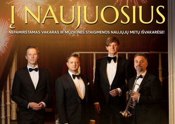 Su žinomiausiais kūriniais į Naujuosius!