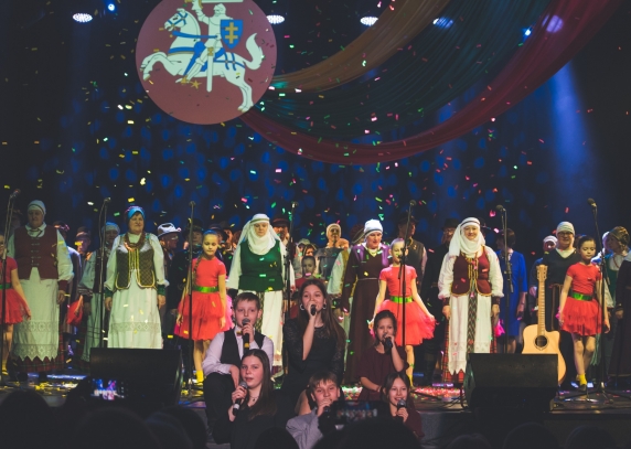 Šventiniu koncertu „Mano Lietuva“ džiaugtasi laisve ir bendryste