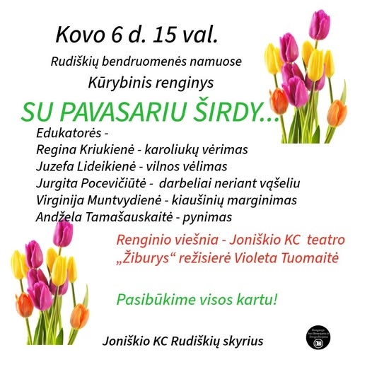 „Su pavasariu širdy“