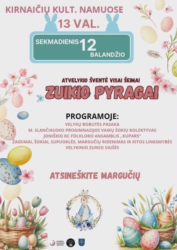 Atvelykio šventė „Zuikio pyragai“