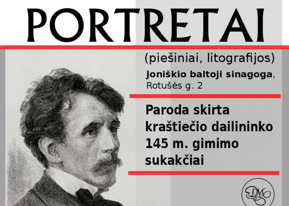 Adomo Varno autorinių darbų paroda „Portretai“, skirta dailininko 145 gimimo metinėms 